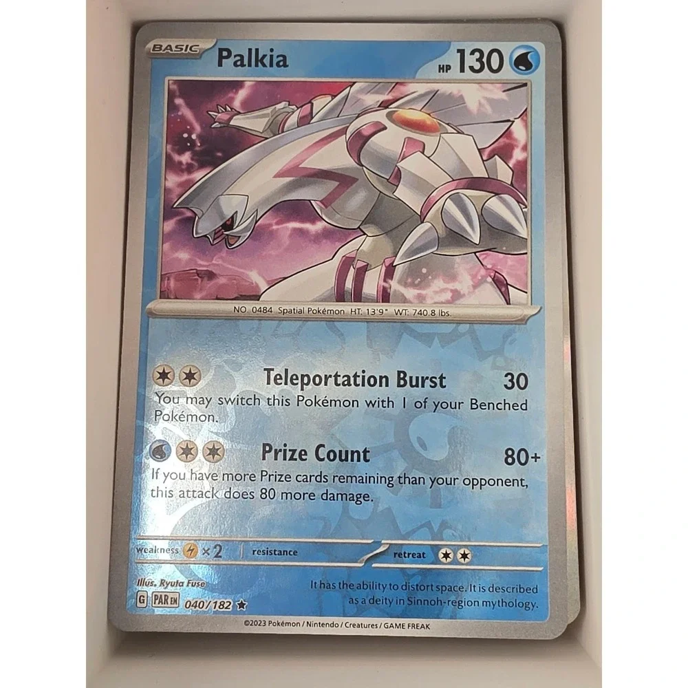 Palkia 040/182 Rare Paradox Rift Pokemon Reverse Holo Near Mint
